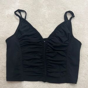 NWT BLACK GOING OUT TOP